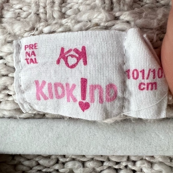 Kidkino Girls Size 4 Button Down Cardigan Knit Cream Sweater - Picture 2 of 5